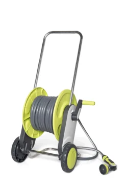 G.F. Italia Concept Plus Hose Reel -Deals The Garden & Yard Store 8598478 Concept Plus Hose Reel LeftFacing gif
