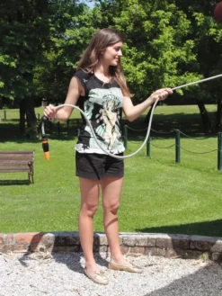 G.F. Italia Wall Mounted 100' Hose And Automatic Reel -Deals The Garden & Yard Store 8598485 01V tif