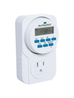 Digital Programmable 7 Day Timer Single Outlet -Deals The Garden & Yard Store 8598884 02v