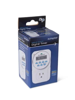 Digital Programmable 7 Day Timer Single Outlet -Deals The Garden & Yard Store 8598884 17673