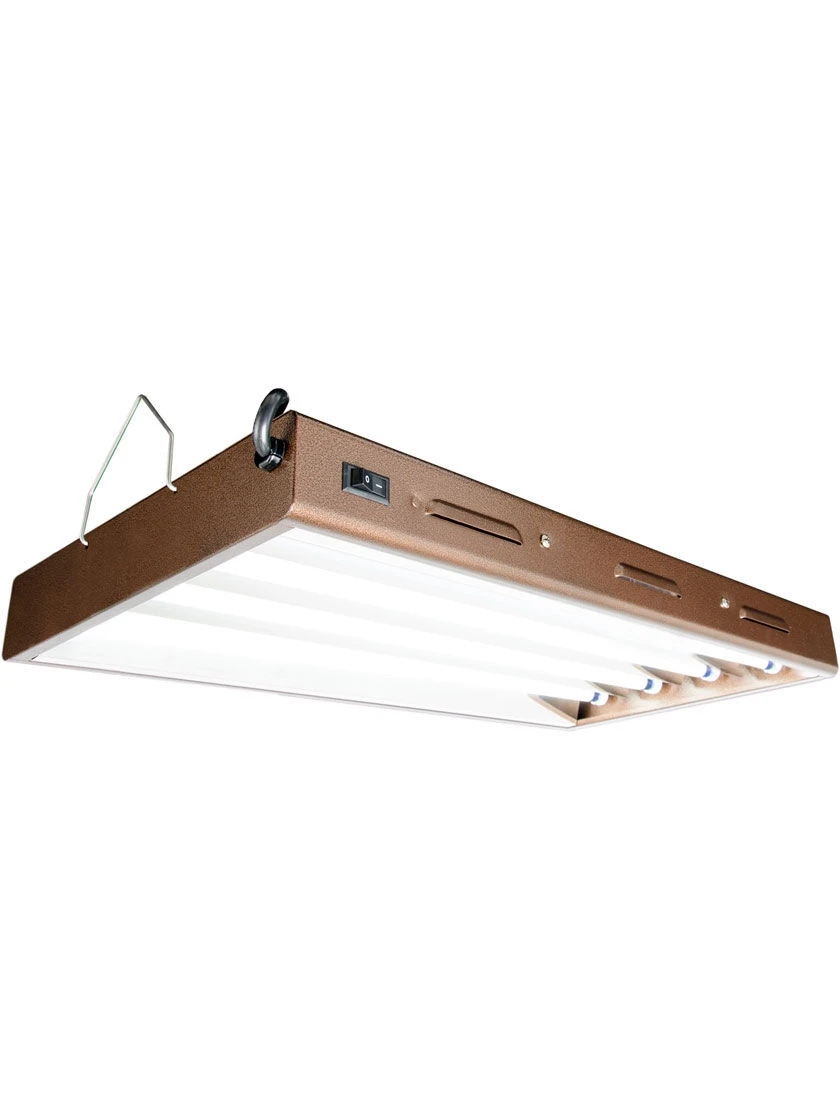 T5 Designer 4-Tube Fixture With Bulbs, 2' 1 T5 Designer 4-Tube Fixture With Bulbs, 2'