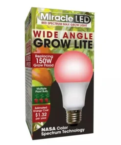 Miracle LED Corded 4-Socket Grow Light Kit With Bulbs, Full Spectrum And Red -Deals The Garden & Yard Store 8599032 03V tif