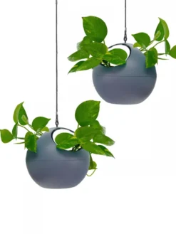 Exaco Euro Hanging Planters, Set Of 2 -Deals The Garden & Yard Store 8599179 04V tif