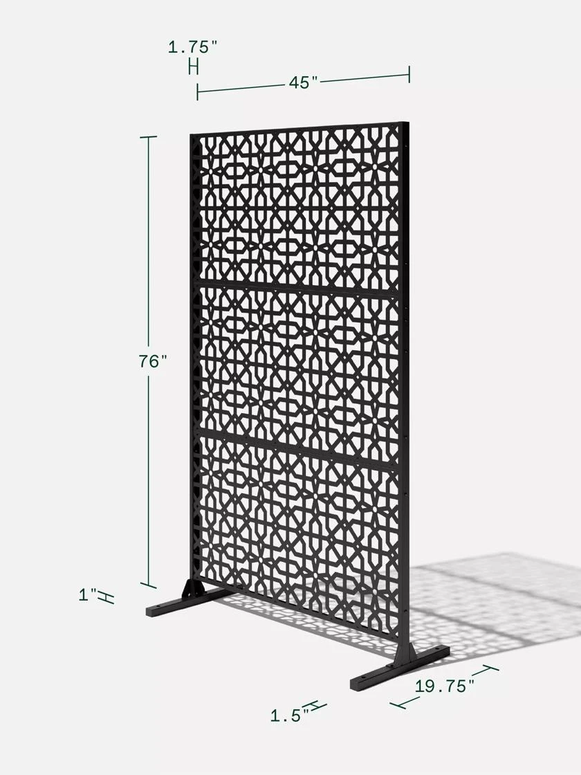 Veradek 3-Panel Privacy Screen Set, Parilla 9 Veradek 3-Panel Privacy Screen Set, Parilla - Image 9