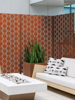 Veradek 3-Panel Privacy Screen Set, Quadra 9 Veradek 3-Panel Privacy Screen Set, Quadra -Deals The Garden & Yard Store 8599204 06V tif