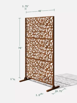 Veradek 3-Panel Privacy Screen Set, Web 13 Veradek 3-Panel Privacy Screen Set, Web -Deals The Garden & Yard Store 8599206 12V tif