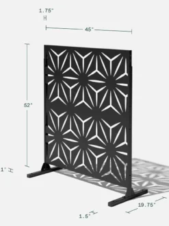 Veradek 2-Panel Privacy Screen Set, Star -Deals The Garden & Yard Store 8599214 11v