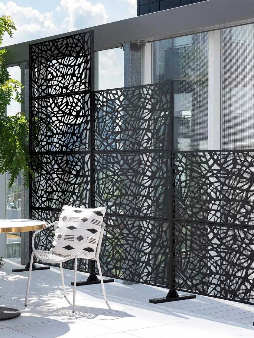 Veradek 2-Panel Privacy Screen Set, Web 2 Veradek 2-Panel Privacy Screen Set, Web - Image 2