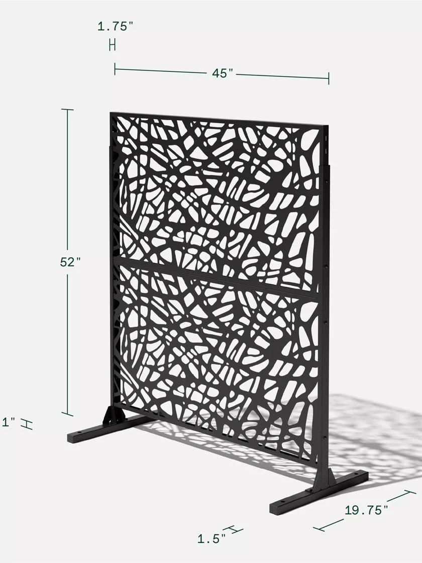 Veradek 2-Panel Privacy Screen Set, Web 6 Veradek 2-Panel Privacy Screen Set, Web - Image 6