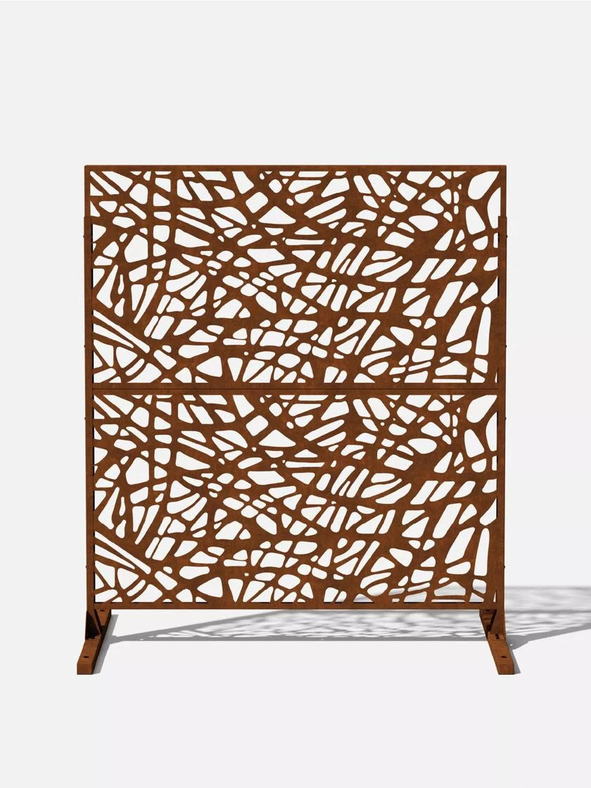 Veradek 2-Panel Privacy Screen Set, Web 5 Veradek 2-Panel Privacy Screen Set, Web - Image 5