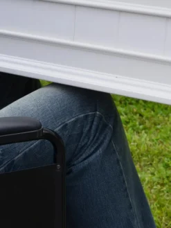 Liberty Accessible Vinyl Elevated Raised Garden -Deals The Garden & Yard Store 8599296 02V tif