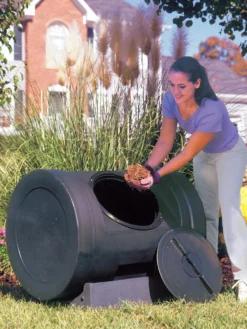 Compost Wizard Rolling Composter -Deals The Garden & Yard Store 8599314 02V jpeg