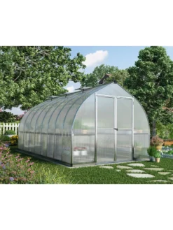 Canopia® By Palram Bella™ Greenhouse, 8' -Deals The Garden & Yard Store 8599339 02v