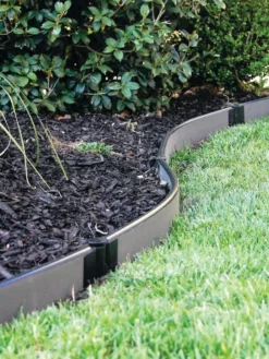 Curved Composite Landscape Edging Kit With 1" Boards -Deals The Garden & Yard Store 8599404 11V tif