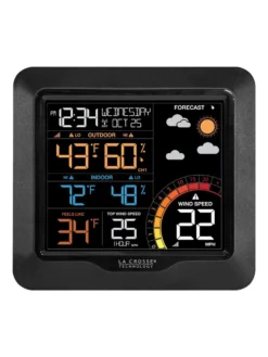 La Crosse Color Wind Speed Weather Station -Deals The Garden & Yard Store 8599464 01v