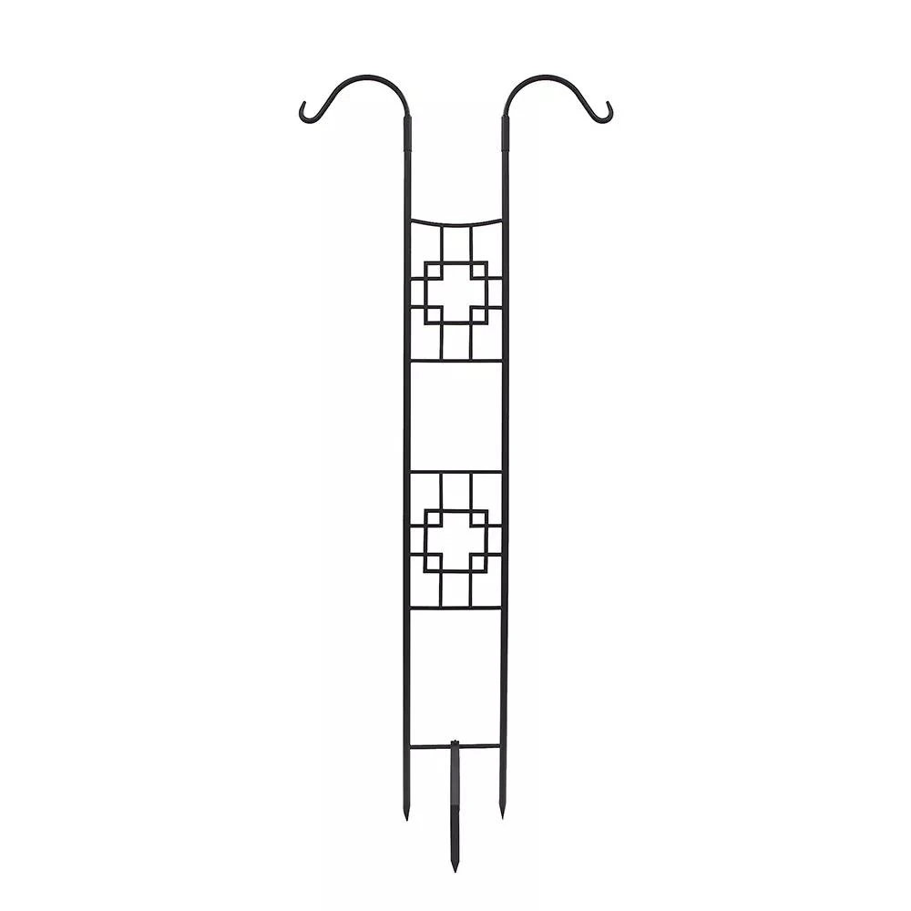Achla Designs Square-on-Squares Double Pole Trellis 2 Achla Designs Square-on-Squares Double Pole Trellis - Image 2