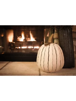 Desert Steel Pumpkin Luminary, Tall -Deals The Garden & Yard Store 8599559 06v
