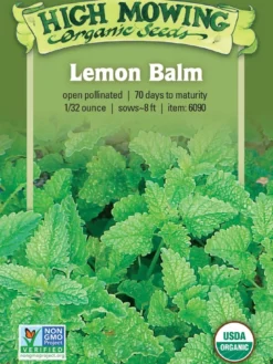 Lemon Balm Organic Seeds 5 Lemon Balm Organic Seeds -Deals The Garden & Yard Store 8599880 02V tif