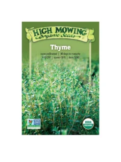 Thyme Organic Seeds -Deals The Garden & Yard Store 8599882 02v