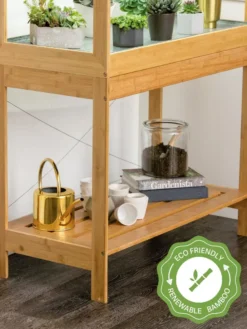 Stand For Low Bamboo Grow Light