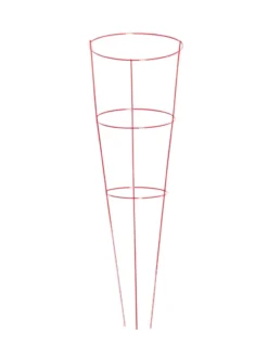 Heavy-Duty Plant Supports 42", Set Of 5 -Deals The Garden & Yard Store 8600029 02v heavy duty colorful plant supports 42 inch red