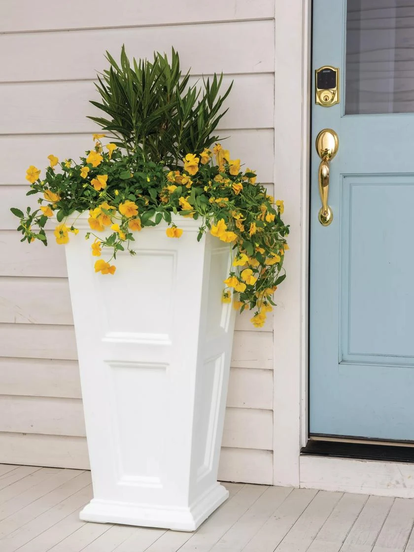 Fairfield Self-Watering Tall Patio Planters, 34” 3 Fairfield Self-Watering Tall Patio Planters, 34” - Image 3