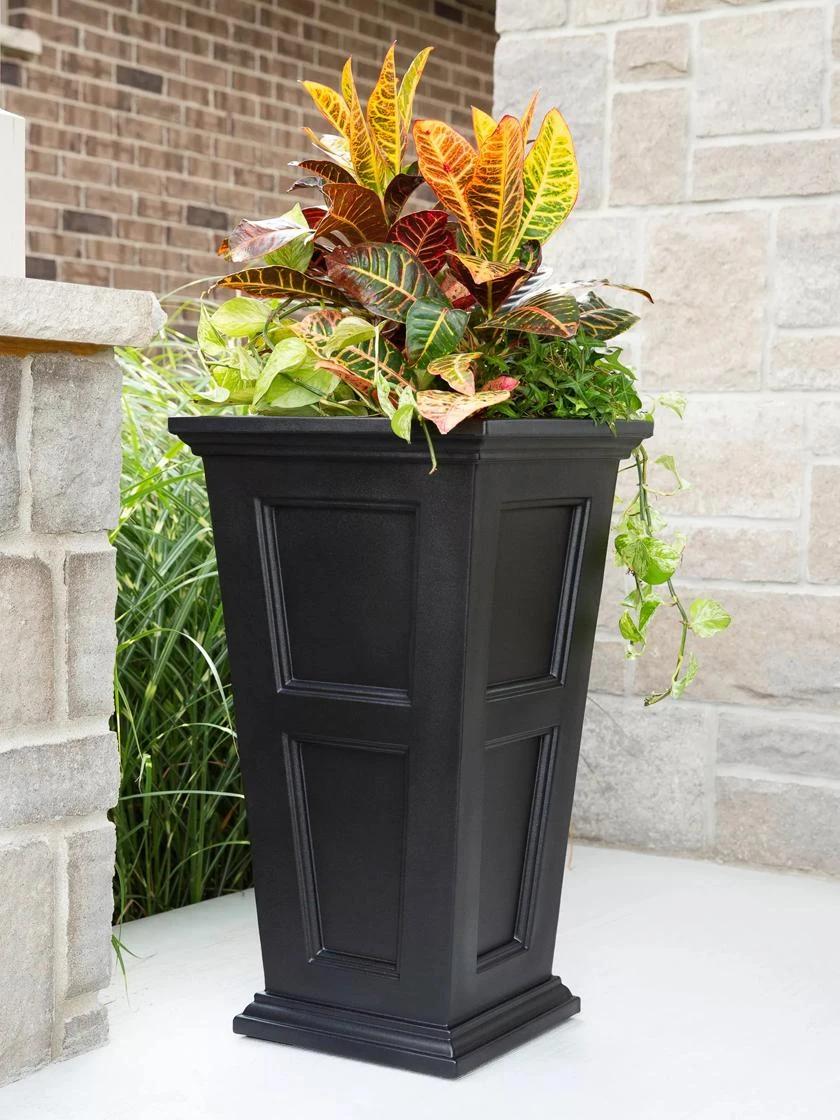 Fairfield Self-Watering Tall Patio Planters, 34” 4 Fairfield Self-Watering Tall Patio Planters, 34” - Image 4