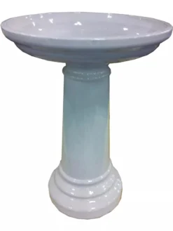 Classic Ceramic Bird Bath -Deals The Garden & Yard Store 8600171 03V tif