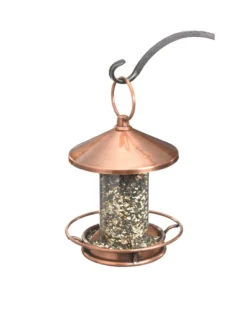 Classic Perch Bird Feeder With Copper Finish -Deals The Garden & Yard Store 8600195 02v