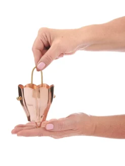 Crocus Pure Copper Rain Chain, 8.5' -Deals The Garden & Yard Store 8600207 01v