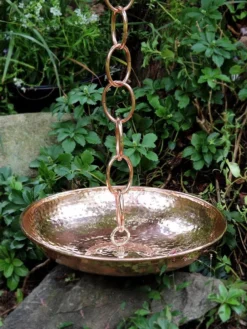 Rain Chain Basins -Deals The Garden & Yard Store 8600211 01V rain chain basins copper
