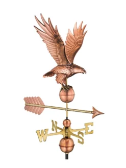 Freedom Eagle Copper Weathervane -Deals The Garden & Yard Store 8600277 03v
