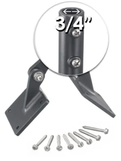 Adjustable Weathervane Roof Mount -Deals The Garden & Yard Store 8600385 03v