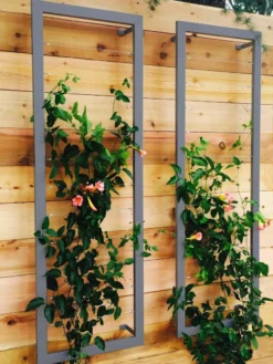 Ina Modern Wall Trellis Sr. 10 Ina Modern Wall Trellis Sr. -Deals The Garden & Yard Store 8600510 08V jpg