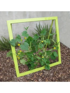 Mira Modern Garden Trellis Jr. 6 Mira Modern Garden Trellis Jr. -Deals The Garden & Yard Store 8600514 02v mira modern garden trellis jr leaf green