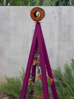 Bird Cafe + Akoris Garden Tuteur Jr. -Deals The Garden & Yard Store 8600525 01v bird cafe akoris garden tuteur aubergine