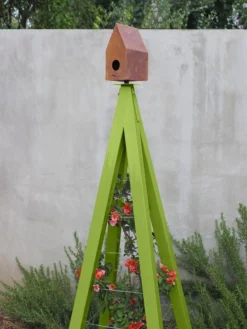 Bird Bungalow + Akoris Garden Tuteur Sr. 13 Bird Bungalow + Akoris Garden Tuteur Sr. -Deals The Garden & Yard Store 8600538 05v bird bungallow akoris garden tuteur leaf green