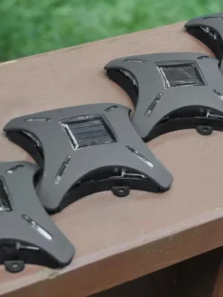 MAXSA® Solar Ninja Stars™ 4 Pack -Deals The Garden & Yard Store 8608700 06V tif