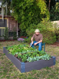 Recycled Composite Raised Beds -Deals The Garden & Yard Store 8608928 0100
