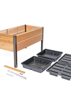 Self-Watering Elevated Planter Box, 2' X 4' -Deals The Garden & Yard Store 8608959 2281 tif