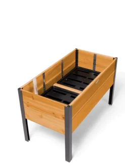 Self-Watering Eco-Stained Elevated Planter Box, 2' X 4' -Deals The Garden & Yard Store 8608963 6286 tif