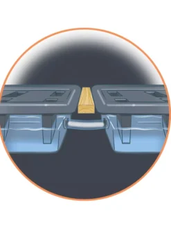 Self-Watering Elevated Planter Box, 2' X 8' -Deals The Garden & Yard Store 8609009 0002 detail art tif