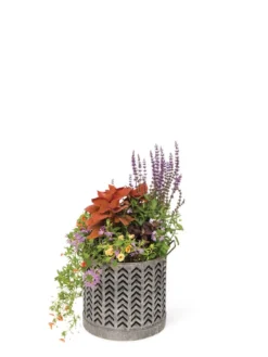 Galvanized Grow Bag Planter 12" -Deals The Garden & Yard Store 8609177 0368 tif