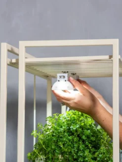 Oslo 2-Tier LED Grow Light Garden, 2 Fixtures -Deals The Garden & Yard Store 8609220 4133 tif