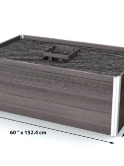 Vita Urbana Keyhole Garden, 3’x5’