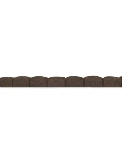 Roman Stone Recycled Rubber Landscape Edging, 4' -Deals The Garden & Yard Store 8609898 03V tif