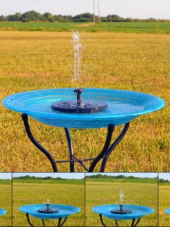 Floating Solar Bird Bath Bubbler -Deals The Garden & Yard Store 8609905 01V tif
