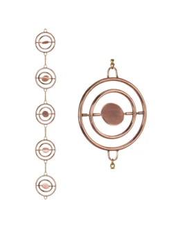 Stellar Copper Rain Chain, 8.5ft