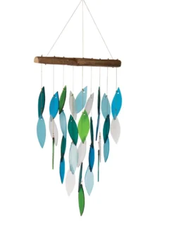 Glass Waterfall Wind Chimes -Deals The Garden & Yard Store 8610170 7961 tif