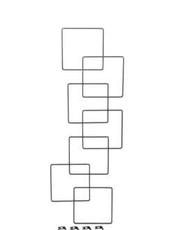 Building Blocks Wall Trellis, 45" 7 Building Blocks Wall Trellis, 45" -Deals The Garden & Yard Store 8610183 3933 tif